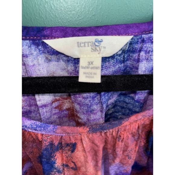 terra and sky 3x Colorful Vibrant Top - Picture 4 of 7